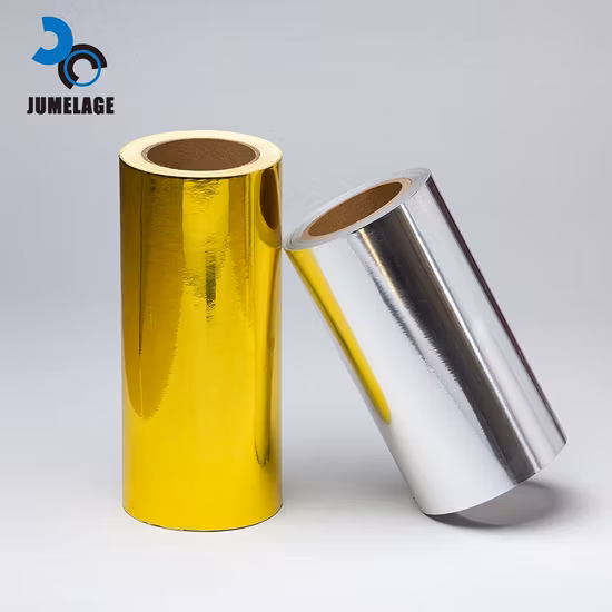 Made in China Pet and OPP Metallization Gold Composite Card Special Film Special